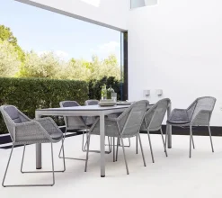 Cane-line Havestole<Breeze Havestol m. Armlæn, stabelbar fra