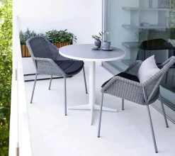 Cane-line Havestole<Breeze Havestol m. Armlæn, stabelbar fra