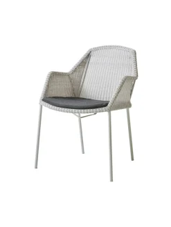 Cane-line Havestole<Breeze Havestol m. Armlæn, stabelbar fra