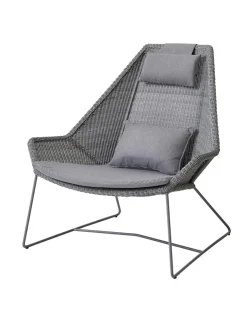 Cane-line Udendørs Loungemøbler|Havestole<Breeze Highback Stol fra