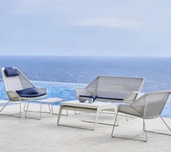 Cane-line Udendørs Loungemøbler<Breeze 2-pers. Loungesofa fra