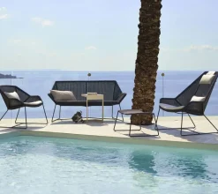 Cane-line Udendørs Loungemøbler<Breeze 2-pers. Loungesofa fra