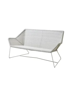 Cane-line Udendørs Loungemøbler<Breeze 2-pers. Loungesofa fra