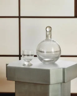 Louise Roe Gaver Til Hende|Kander<Bubble Glass Carafe Round fra