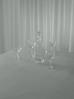 Louise Roe Gaver Til Hende|Service<Bubble Glass Wine, plain top fra