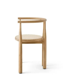New Works Spisebordsstole<Bukowski Chair m. Fransk Flet, sort fra