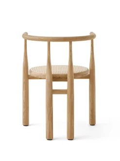 New Works Spisebordsstole<Bukowski Chair m. Fransk Flet, sort fra
