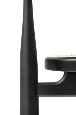 New Works Spisebordsstole<Bukowski Chair m. Fransk Flet, sort fra