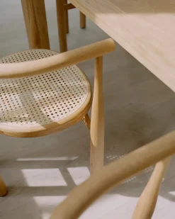 New Works Spisebordsstole<Bukowski Chair m. Fransk Flet, valnød fra