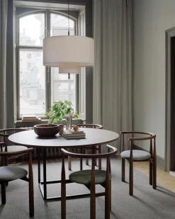 New Works Spisebordsstole<Bukowski Chair, valnød fra