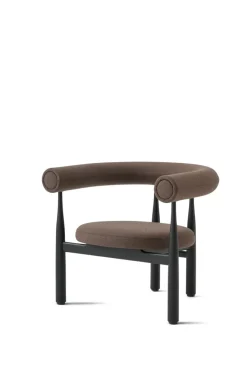 New Works Loungestole|Lænestole<Bukowski Loungestol, sort bøg fra