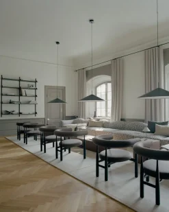 New Works Loungestole|Lænestole<Bukowski Loungestol, sort bøg fra