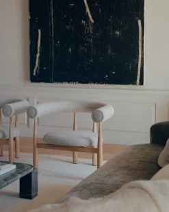 New Works Loungestole|Lænestole<Bukowski Loungestol, sort bøg fra