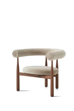 New Works Loungestole|Lænestole<Bukowski Loungestol, valnød fra