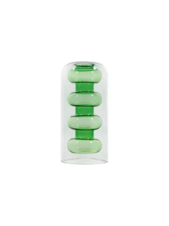 Tom Dixon Vaser<Bump Vase Tall Green fra