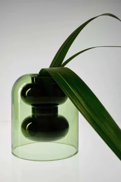 Tom Dixon Vaser<Bump Vase Tall Green fra