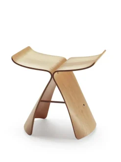 Vitra Skamler<Butterfly Stool, ahorn fra