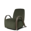 Ferm Living Lænestole<Buur Lounge Chair, rich velvet fra