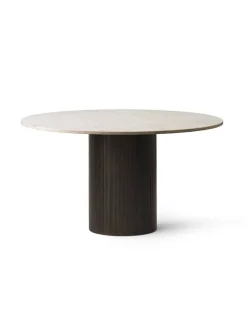 Vipp Spiseborde<Cabin bord Ø130, beige marmor fra