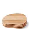 Ferm Living Skærebrætter<Cairn Butter Boards, set of 4 fra