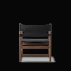 Fredericia Furniture Loungestole|Lænestole<Canvas 21 stol, røget olieret eg af Børge Mogensen