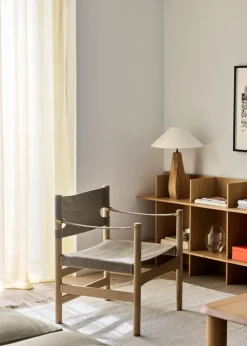 Fredericia Furniture Loungestole|Lænestole<Canvas 21 stol, sæbebehandlet af Børge Mogensen