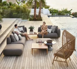 Cane-line Udendørs Loungemøbler<Capture 2-pers. Modulsofa inkl. Hyndesæt fra