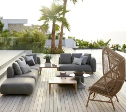 Cane-line Udendørs Loungemøbler|Havestole<Capture Puf fra