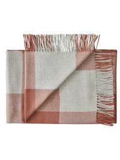 Silkeborg Uldspinderi Gaver Til Ham|Puder Og Plaider<Caracas Plaid, pine fra