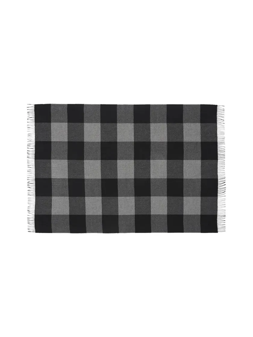 Silkeborg Uldspinderi Puder Og Plaider<Caracas Plaid, rosewood fra