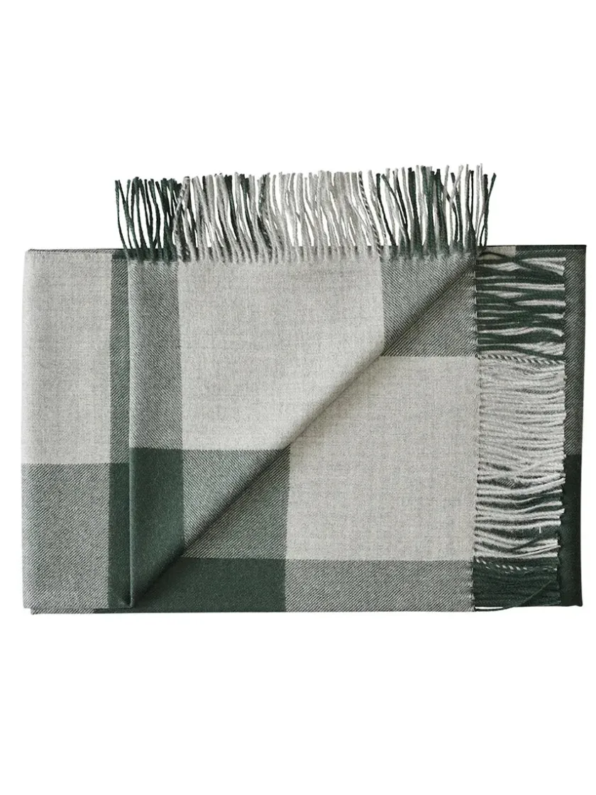 Silkeborg Uldspinderi Puder Og Plaider<Caracas Plaid, rosewood fra