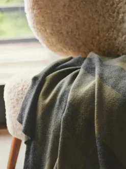 Silkeborg Uldspinderi Gaver Til Ham|Puder Og Plaider<Caracas Plaid, umber fra