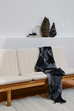 Silkeborg Uldspinderi Gaver Til Ham|Puder Og Plaider<Caracas Plaid, umber fra