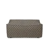 Ferm Living Puffer|Sofaer<Catena Pouf L501 Check, sand/black fra