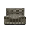 Ferm Living Sofaer<Catena Sofa Center L100 Check, sand/black fra