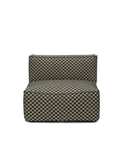 Ferm Living Sofaer<Catena Sofa Center S100 Check, sand/black fra