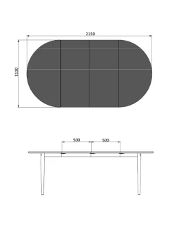 FDB Møbler Spiseborde<C62E Spisebord fra