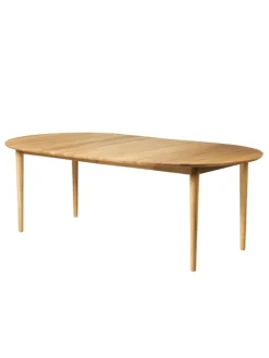 FDB Møbler Spiseborde<C62E Spisebord inkl. 2 Tillægsplader fra