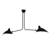 Editions Serge Mouille Spots<Ceiling Lamp w/2 Fixed Arms af Serge Mouille