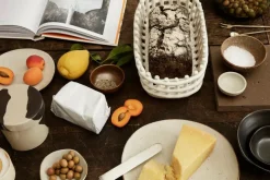 Ferm Living Service<Ceramic Basket, oval fra