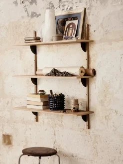 Ferm Living Service<Ceramic Basket, oval fra