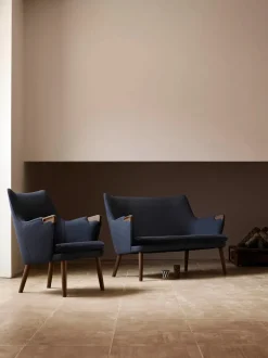 Carl Hansen & Søn Loungestole|Lænestole<CH71 Lænestol af Hans J. Wegner