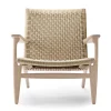 Carl Hansen & Søn Lænestole<CH25 Loungestol, eg sæbe af Hans J. Wegner