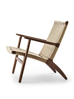 Carl Hansen & Søn Lænestole<CH25 Loungestol, eg sæbe af Hans J. Wegner