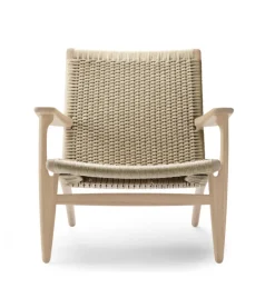 Carl Hansen & Søn Lænestole<CH25 Loungestol, eg sæbe af Hans J. Wegner