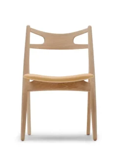 Carl Hansen & Søn Spisebordsstole<CH29 Savbukstolen i bøg af Hans J. Wegner
