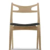 Carl Hansen & Søn Spisebordsstole<CH29 Savbukstolen i eg af Hans J. Wegner