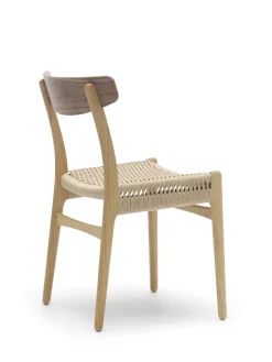 Carl Hansen & Søn Spisebordsstole<CH23 Spisestol, eg hvidolie af Hans J. Wegner