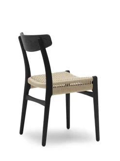 Carl Hansen & Søn Spisebordsstole<CH23 Spisestol, eg hvidolie af Hans J. Wegner