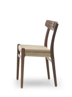 Carl Hansen & Søn Spisebordsstole<CH23 Spisestol, eg hvidolie af Hans J. Wegner
